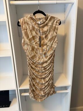 Fashion Nova Abstract Ruched Bodycon Mini Dress – XL – NWT